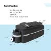 RAYMACE Bike Rear Rack Bag with Tail Light, Bike Truck Cooler Bag for Warm or Cold Items view 4