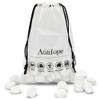 Atitifope Compressed Facial Towels (100 Count) - Disposable Wash Cloths for Travel and Camping (7.9in x 7.9in)