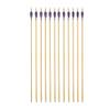 ZSHJGJR 31 Inch Archery Carbon Arrows 900 Spine Hunting Target Arrows with 3 Inch Turkey Feather for Recurve Compound Bow Outdoor Shooting Practice 12 Pcs (Purple) view 2
