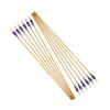 ZSHJGJR 31 Inch Archery Carbon Arrows 900 Spine Hunting Target Arrows with 3 Inch Turkey Feather for Recurve Compound Bow Outdoor Shooting Practice 12 Pcs (Purple) view 3