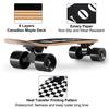KO-ON Skateboard Complete Skateboards 27 Inch Mini Cruiser Skateboards for Beginners Kids Boys and Girls (Check) view 4
