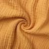 Baby Girls Boys Long Sleeve Tops Shirts +Shorts 2Pcs Outfit Summer Infant Cotton Linen Clothes Sets Yellow view 4
