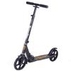WRRAC-Trampolines Foldable Kick Scooter Two Bare Feet Street Freestyle Stunt Scooter Pro Foot Brake Tricks Push/Kicks Edition Folding Handle Grip Aluminium Deck for Youth Adult view 1