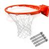 ProSlam Heavy Duty Wall Mounted Basketball Rim, 18 inch Professional Single-Spring Hanging Basketball Goal Fits Indoor and Outdoor Wall view 1