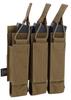 KRYDEX Open Top Triple MP7 MP5 MP9 Magazine Pouches with Molle (Coyote Brown) view 1