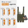 KRYDEX Open Top Triple MP7 MP5 MP9 Magazine Pouches Molle (Ranger Green) view 4