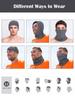 Geyoga 9 Pack Neck Gaiter Bandana Face Mask Summer UV Protection Cooling Breathable Face Mask Neck Scarf Balaclava for Men Women (Dark Grey) view 3