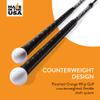 Orange Whip Distance Duo - Lightspeed 45" + Golf Swing Trainer 47" (Full Size) view 2