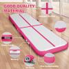 FBSPORT 10ft Inflatable Air Gymnastics Mat Training Mats 4/8 inches Thickness Gymnastics Tracks for Home Use/Training/Cheerleading/Yoga/Water with Pump view 3