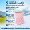 UPF 50+ Neck Gaiter  UV Sun Protection Face Mask, Balaclava, Headband & Scarf  Cooling, Breathable Fabric view 2