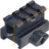 360 TACTICAL High Profile Picatinny Riser Mount (1" H x 1.5" L) Heavy Duty Mount 3 Slot (2 Pieces) view 4