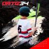 Ortiz34 Homerun Kids Tee Ball Set- David Ortiz 3-in-1 Aluminum Baseball Bat, Baseball, & Youth Baseball Glove Bundle (Made for Youth/Kids) (Volt) view 4