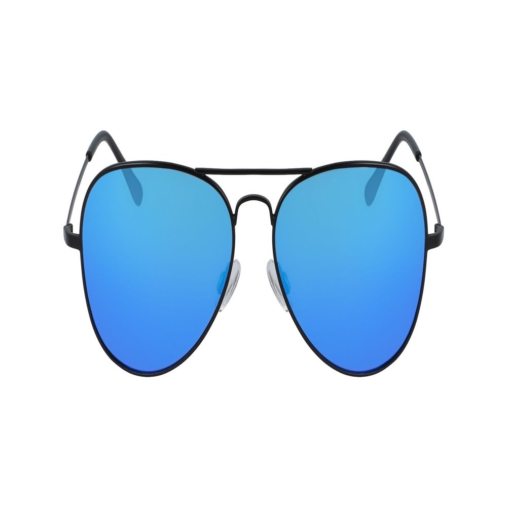 Columbia unisex adult Norwester Sunglasses, Satin Black/Blue Polarized, 59 mm US
