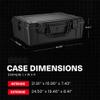 Condition 1 25" Large Waterproof Hard Case, Model 839, Red view 2