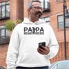 Tee Hunt Papa Bear Sweatshirt Funny Protective Dad Daddy Hoodie White Small view 2