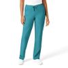WonderWink W123 Womens Drawstring Scrub Pant  Teal Blue, X-Large view 1