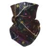 SMEHCF Novelty Seamless Bandana Balaclava Face Cover Mask Shield Neck Gaiter Reusable Breathable Dustproof Windproof Unisex Bohemia Leaf Pattern view 2