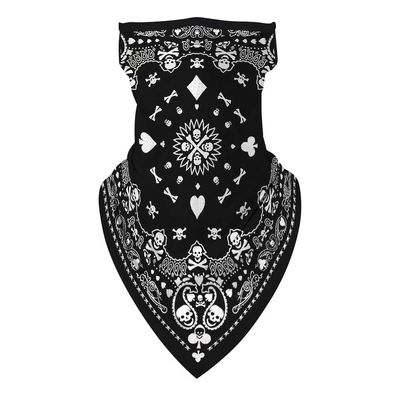 Angelife Face Mask for Man Women Bandana Balaclava with Ear Hangers Cooling Neck Gaiter Scarf