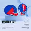 EVERICH TOY Toss and Catch Ball Game Set, Upgraded Sticky Paddle Ball Set for Kids & Toddlers, Sturdy & Water-Resistant Outdoor Backyard Beach Pool Toy, Birthday Gift for Boys Girls Ages 3-12 view 2