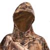 AUSCAMOTEK Camo Rain Poncho Hooded Waterproof Camouflauge Raincoat for Hunting Hiking Camping Fishing Forest Brown One Size view 4