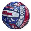 WILSON Graffiti Volleyball - Red/White/Blue view 2