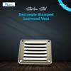 MARINE CITY Rectangle Stamped Louvered Vent  316 Grade Stainless Steel 4-13/16" x 5", Durable, Rust-Resistant, and Easy to Install for Boats, Yachts, and Marine Environments (Pack of 4) view 2
