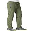BGOWATU Men's Sweatpants with Zip Pockets Lightweight Quick Dry Athletic Workout Joggers Elastic Waist Hiking Travel Pants A2 Green 2XL view 1