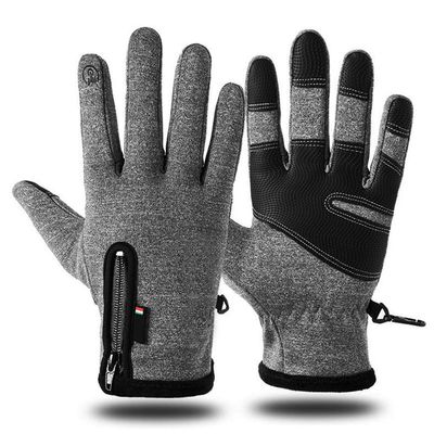 Waterproof Cycling Winter Gloves for Women Men with Touch Screen, Warm Thermal Fleece Lined Motorcycle Driving Gloves Windproof Cold Weather Non-Slip for Outdoor Snow Ski Running Glove Liner