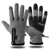Waterproof Cycling Winter Gloves for Women Men with Touch Screen, Warm Thermal Fleece Lined Motorcycle Driving Gloves Windproof Cold Weather Non-Slip for Outdoor Snow Ski Running Glove Liner view 1