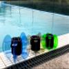 Aqualogix Medium Resistance Hybrid Aquatic Training Fin Set - Smoke | Aquatic Cuffs | Quick Start Guide | Leg Water Weights | Strength, HIIT & Swim Training | Pair (MRPCFIN) view 4
