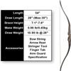 Deerseeker Outdoor Archery 54" Traditional Bow Hunting Longbow with Bamboo Core Limbs Handmade Recurve Bow RH/LH for Targeting Practice Shooting Youth & Adults Bow Set (40lb, Right Hand) view 2