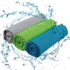 Wakauto Exercise Towel Cooling Towel for Neck Runners,Workout Gym for Women/Men,Soft Breathable Instant Cooling Relief for Sports, Tennis,Hot Yoga, Travel, Camping Workout view 2