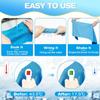 Wakauto Exercise Towel Cooling Towel for Neck Runners,Workout Gym for Women/Men,Soft Breathable Instant Cooling Relief for Sports, Tennis,Hot Yoga, Travel, Camping Workout view 3