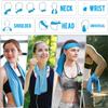 Wakauto Exercise Towel Cooling Towel for Neck Runners,Workout Gym for Women/Men,Soft Breathable Instant Cooling Relief for Sports, Tennis,Hot Yoga, Travel, Camping Workout view 4