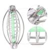 10PCS Fishing Bait Trap, Feeder Lure Feeder Cage Stainless Steel Spring Cage Holder Tackle Accessory with Pendant Bead(S 17g) Fishing Tools and Accessories view 4
