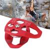 Climbing Pulley Side Plate Aluminum Outdoor Rock Climbing Dual Pulley Zip Line Cable Trolley(red) view 1