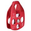 Climbing Pulley Side Plate Aluminum Outdoor Rock Climbing Dual Pulley Zip Line Cable Trolley(red) view 2
