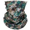 SMEHCF Novelty Seamless Bandana Balaclava Face Cover Mask Shield Neck Gaiter Reusable Breathable Dustproof Windproof Unisex Digital Forest Camo Camouflage view 2