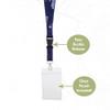 Desert Cactus University of California Santa Barbara Lanyard UCSB Gauchos Car Keys College ID Badge Holder Keychain Detachable Breakaway Snap Buckle (w/Pouch Blue) view 3