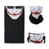 SMEHCF Novelty Seamless Bandana Balaclava Face Cover Mask Shield Neck Gaiter Reusable Breathable Dustproof Windproof Unisex Clown Joker Face view 1