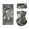 SMEHCF Novelty Seamless Bandana Balaclava Face Cover Mask Shield Neck Gaiter Reusable Breathable Dustproof Windproof Unisex Gray Lure Largemouth Bass view 1