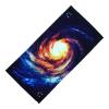 SMEHCF Novelty Seamless Bandana Balaclava Face Cover Mask Shield Neck Gaiter Reusable Breathable Dustproof Windproof Unisex Galaxy Star Milkway Universe Outer Space Supernova White Dwarf Yellow view 2