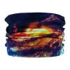 SMEHCF Novelty Seamless Bandana Balaclava Face Cover Mask Shield Neck Gaiter Reusable Breathable Dustproof Windproof Unisex Galaxy Star Milkway Universe Outer Space Supernova White Dwarf Yellow view 3