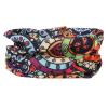 SMEHCF Novelty Seamless Bandana Balaclava Face Cover Mask Shield Neck Gaiter Reusable Breathable Dustproof Windproof Unisex Gothic Flower Round Pattern view 3