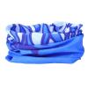 SMEHCF Novelty Seamless Bandana Balaclava Face Cover Mask Shield Neck Gaiter Reusable Breathable Dustproof Windproof Unisex Blue Flame Fire view 2