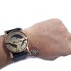 Brass Sundial Compass with Leather Strap - Best Gift for Men Women view 2