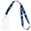 Desert Cactus Monmouth University Lanyard Hawks Car Keys College ID Badge Holder Keychain Detachable Breakaway Snap Buckle (w/Pouch Blue) view 1