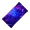 SMEHCF Novelty Seamless Bandana Balaclava Face Cover Mask Shield Neck Gaiter Reusable Breathable Dustproof Windproof Unisex Nebula Milkway Galaxy Star Universe Outer Space Supernova Purple view 2