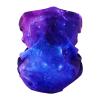 SMEHCF Novelty Seamless Bandana Balaclava Face Cover Mask Shield Neck Gaiter Reusable Breathable Dustproof Windproof Unisex Nebula Milkway Galaxy Star Universe Outer Space Supernova Purple view 4