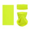 SMEHCF Novelty Seamless Bandana Balaclava Face Cover Mask Shield Neck Gaiter Reusable Breathable Dustproof Windproof Unisex Neon Yellow view 1
